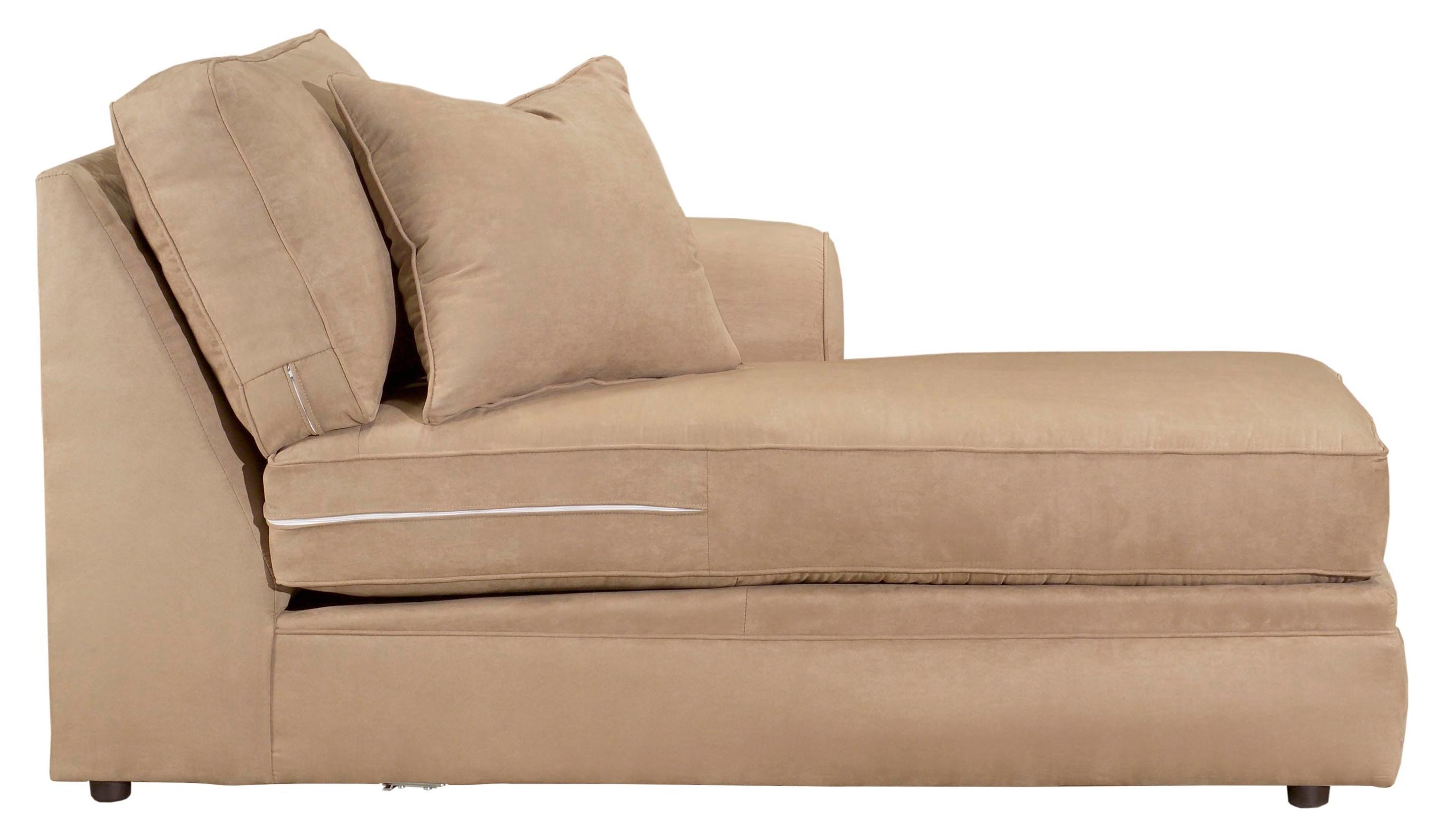 Broyhill Furniture Veronica Chaise Sectional with Sleeper AHFA